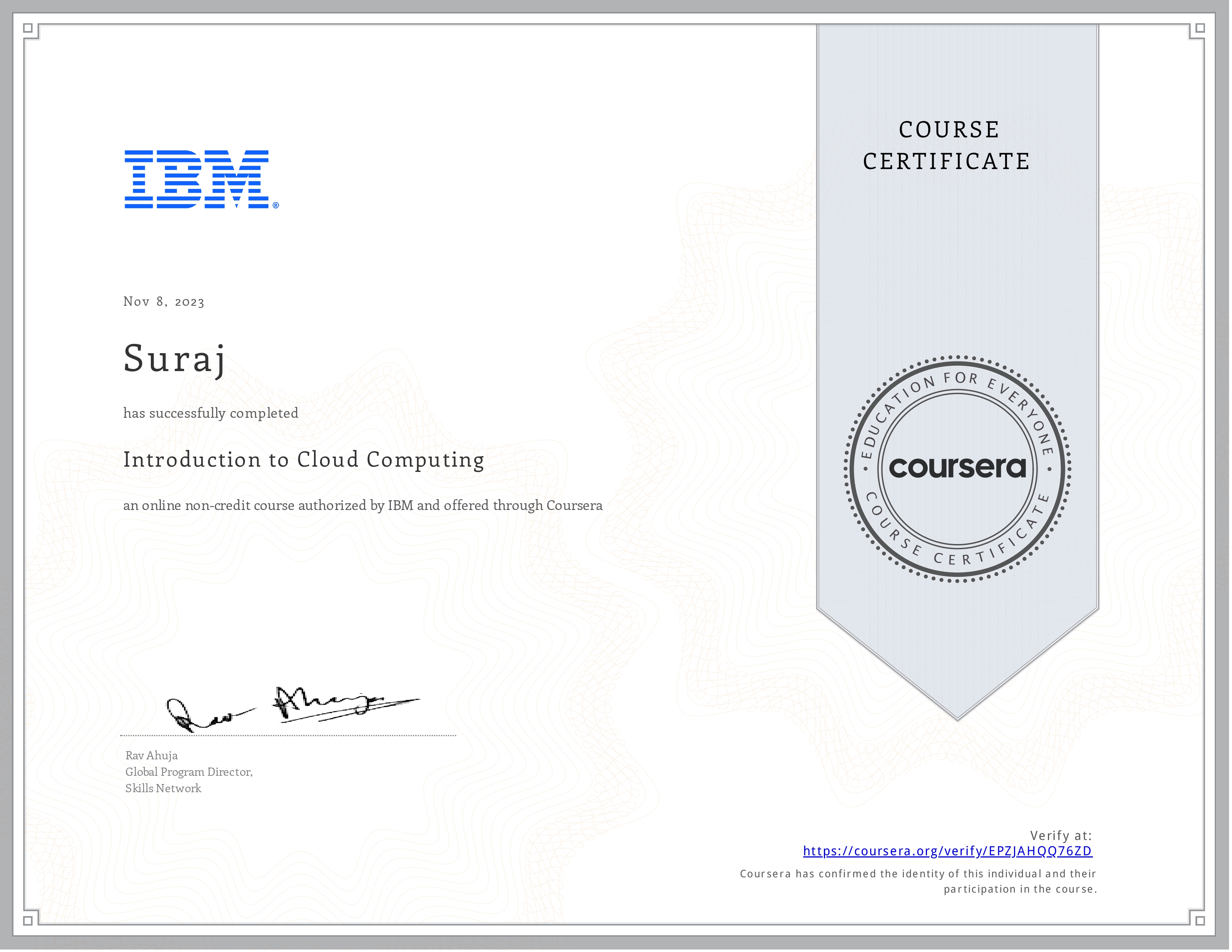 Introduction to Cloud Computing